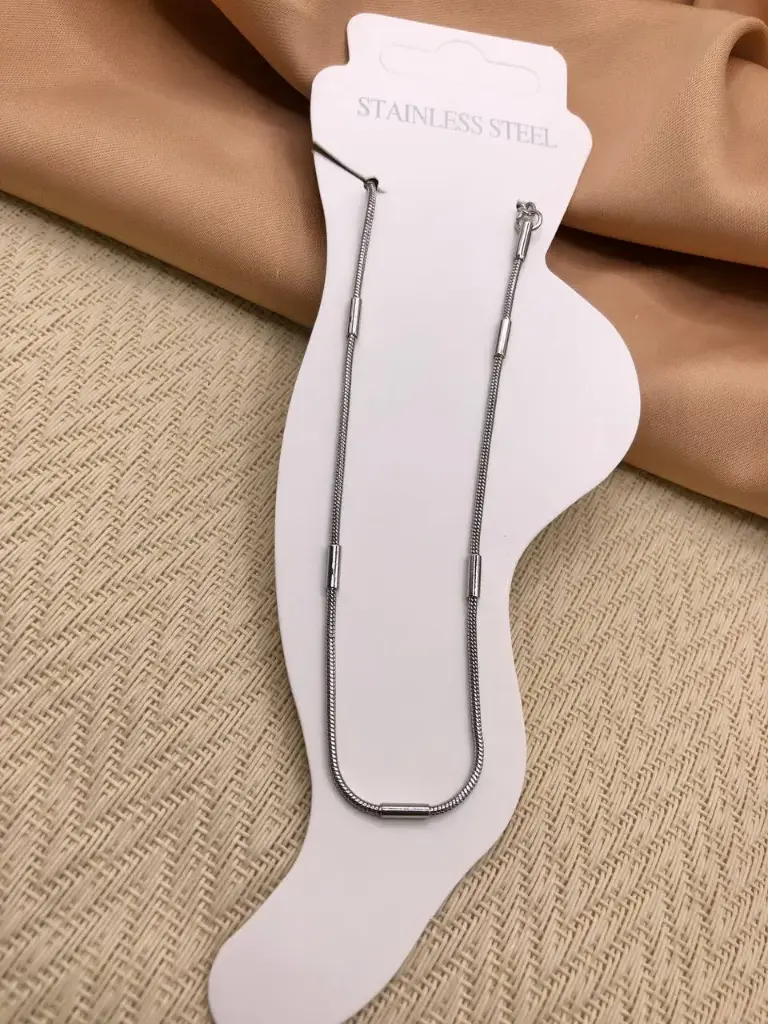 stainless steel anklet