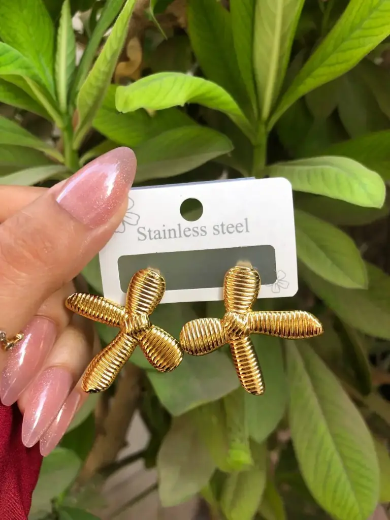 stainless steel earrings