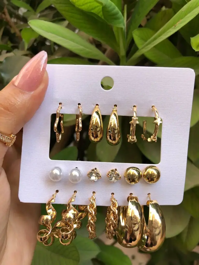 Earrings card