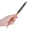 Wooden hair dryer brush, pen