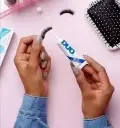 white eyelash glue