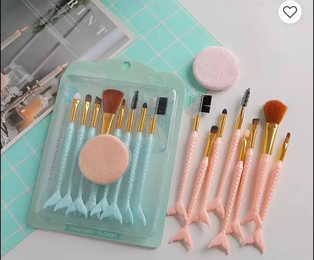 Fish brush set 8*1 + sponge